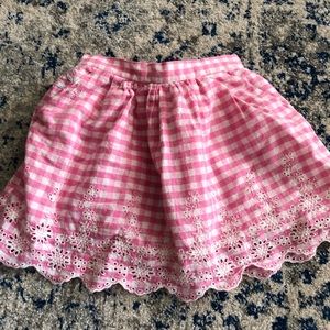 3T Gap Gingham skirt